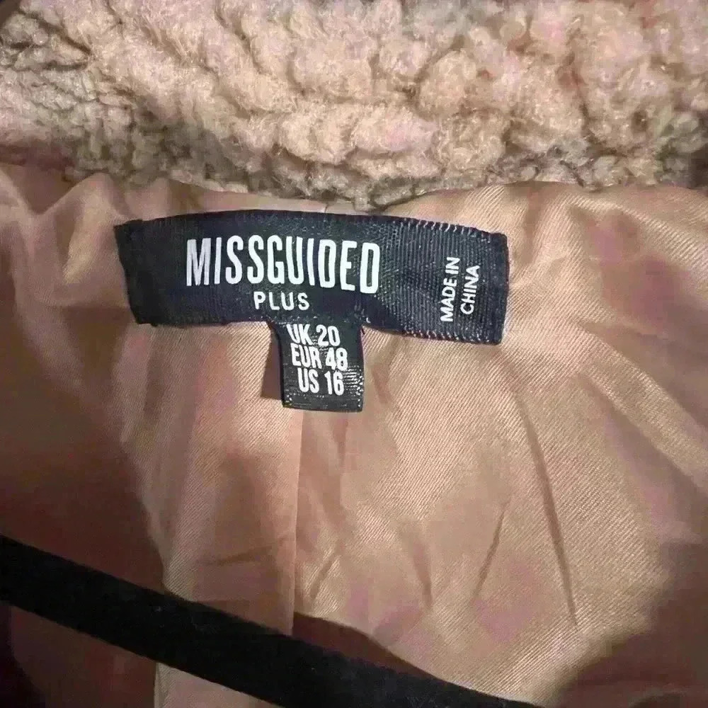 Long Teddy “Shacket” Coat - Picture 4 of 5